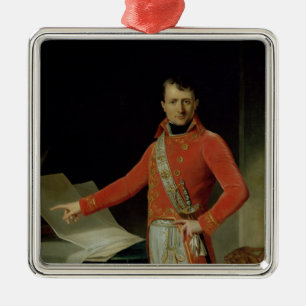 Portrait of Napoleon I Metal Ornament