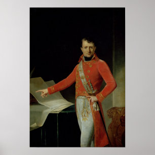 Portrait of Napoleon I Poster