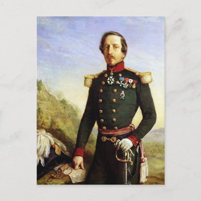 Portrait of Napoleon III  1852 Postcard (Front)