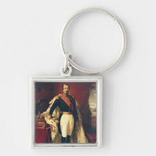 Portrait of Napoleon III Emperor of France Key Ring