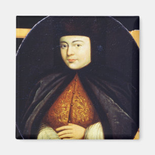 Portrait of Natalia Kirillovna Naryshkina Magnet