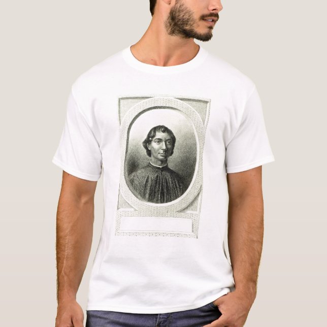 Portrait of Niccolo Machiavelli T-Shirt (Front)