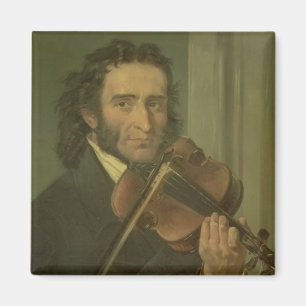 Portrait of Niccolo Paganini Magnet