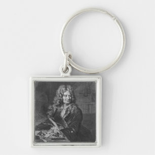 Portrait of Nicolas Boileau Key Ring