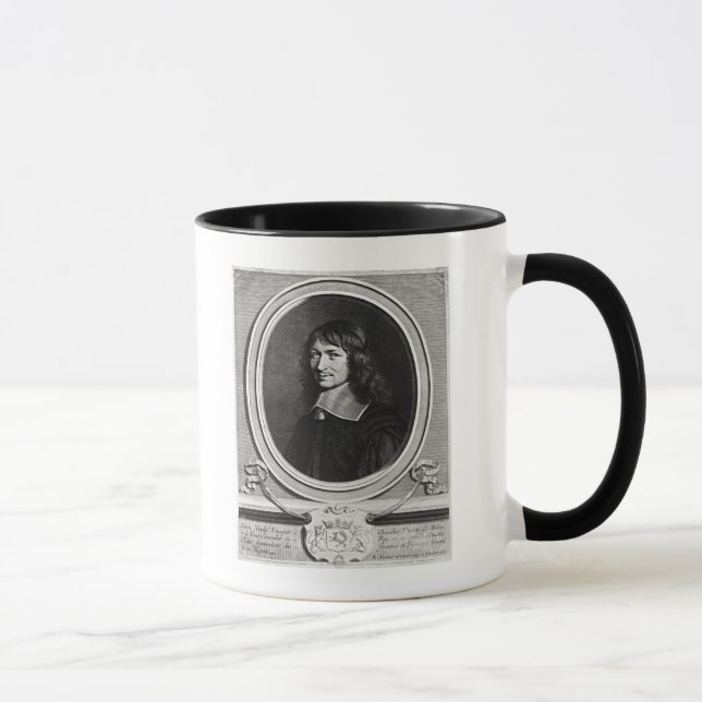 Portrait of Nicolas Fouquet  1662 Mug (Right)