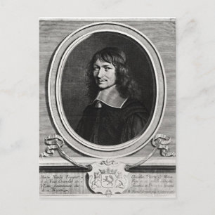 Portrait of Nicolas Fouquet 1662 Postcard