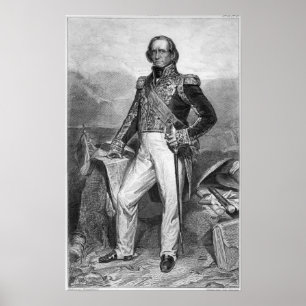 Portrait of Nicolas Jean-de-Dieu Poster