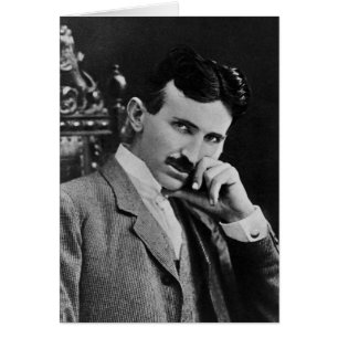 Portrait of Nikola Tesla