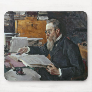 Portrait of Nikolai Andreyevich Rimsky-Korsakov Mouse Pad