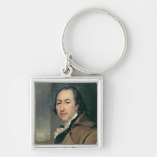 Portrait of Nikolai Ivanovich Novikov Key Ring