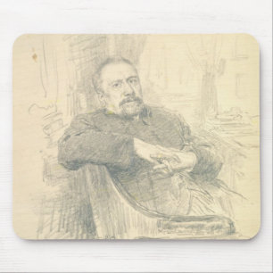 Portrait of Nikolaj Leskov , 1889 Mouse Pad