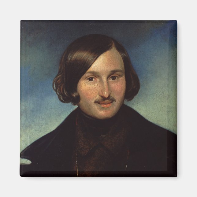 Portrait of Nikolay Gogol, 1841 Magnet (Front)