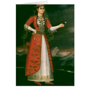 Portrait of Nino Eristavi, Iranian, 1829