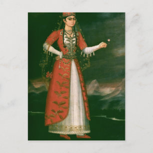 Portrait of Nino Eristavi, Iranian, 1829 Postcard
