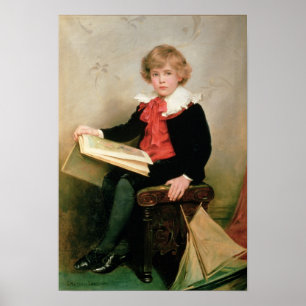 Portrait of Norman Stewart Davies Poster