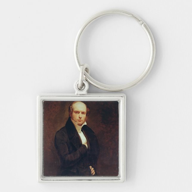 Portrait of Odilon Barrot Key Ring (Front)