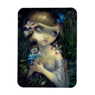 "Portrait of Ophelia" Magnet