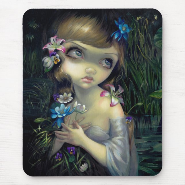 "Portrait of Ophelia" Mousepad (Front)