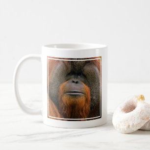 Portrait of Orang-utang Male, Georgia, USA Coffee Mug