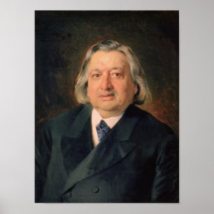 Portrait of Ossip Petrov , 1870 Poster