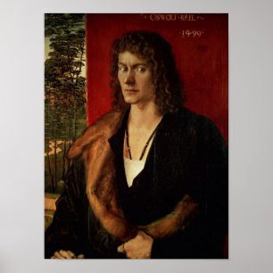 Portrait of Oswolt Krel, 1499 Poster