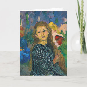 Portrait of Ottilia Giovanni Giacometti Card