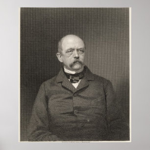 Portrait of Otto von Bismarck Poster