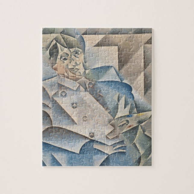 Portrait of Pablo Picasso by Juan Gris Jigsaw Puzzle (Vertical)