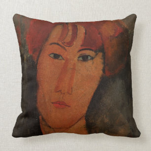 Portrait of Pardy, c.1915 (oil on canvas) Cushion