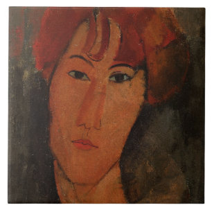 Portrait of Pardy, c.1915 (oil on canvas) Tile
