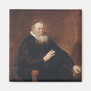 Portrait of Pastor Eleazer Swalmius, 1637-42 Magnet
