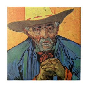 Portrait of Patience Escalier by Vincent van Gogh Ceramic Tile