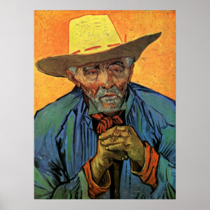 Portrait of Patience Escalier by Vincent van Gogh Poster