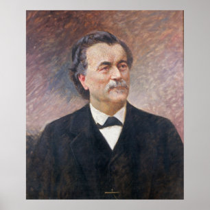 Portrait of Paul Bert Poster