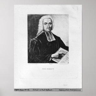 Portrait of Paul Rabaut Poster