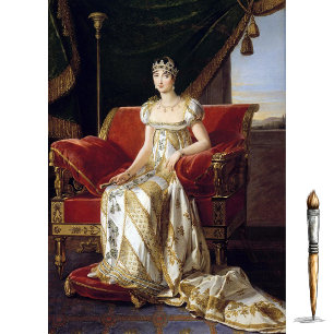 Portrait of Pauline Bonaparte, Princess Borghese Tissue Paper