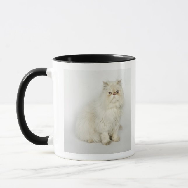 Portrait of Persian cat Mug (Left)