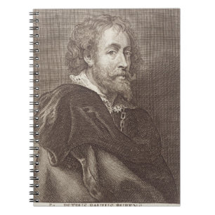Portrait of Peter Paul Rubens (1577-1640) plate 30 Notebook