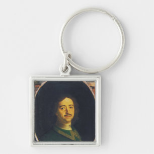 Portrait of Peter the Great Key Ring