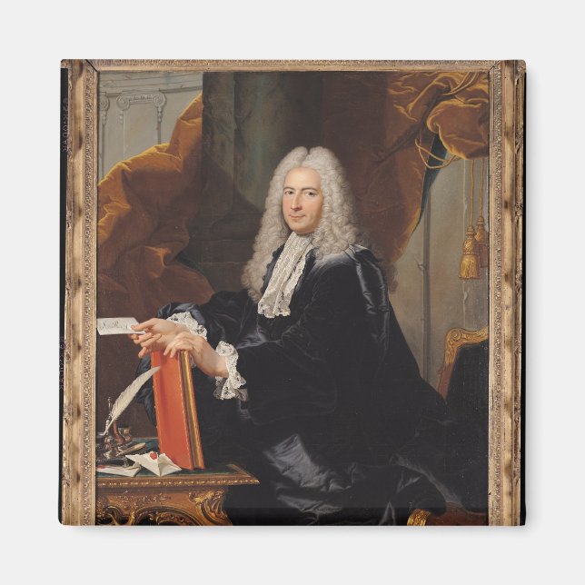 Portrait of Philibert Orry Magnet (Front)