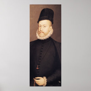 Portrait of Philip II c.1580 Poster