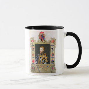 Portrait of Philip II King of Spain (1527-98) from Mug