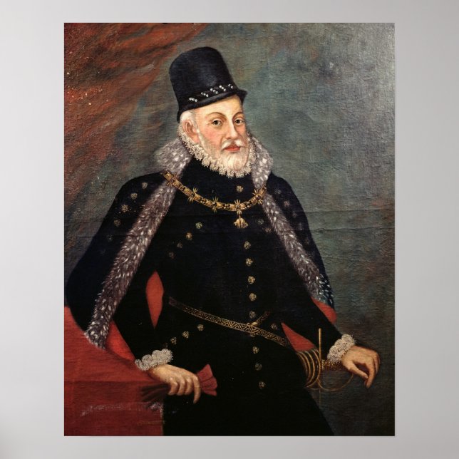 Portrait of Philip II  of Spain Poster (Front)