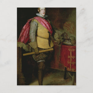 Portrait of Philip IV of Spain Postcard