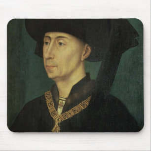 Portrait of Philip the Good Duke of Burgundy Mouse Pad