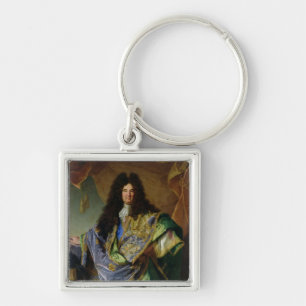 Portrait of Philippe de Courcillon Marquis Key Ring