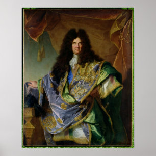 Portrait of Philippe de Courcillon Marquis Poster