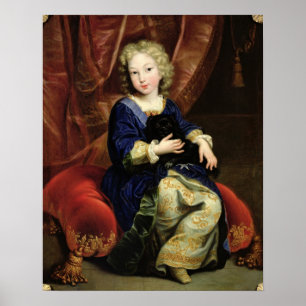 Portrait of Philippe de France Poster