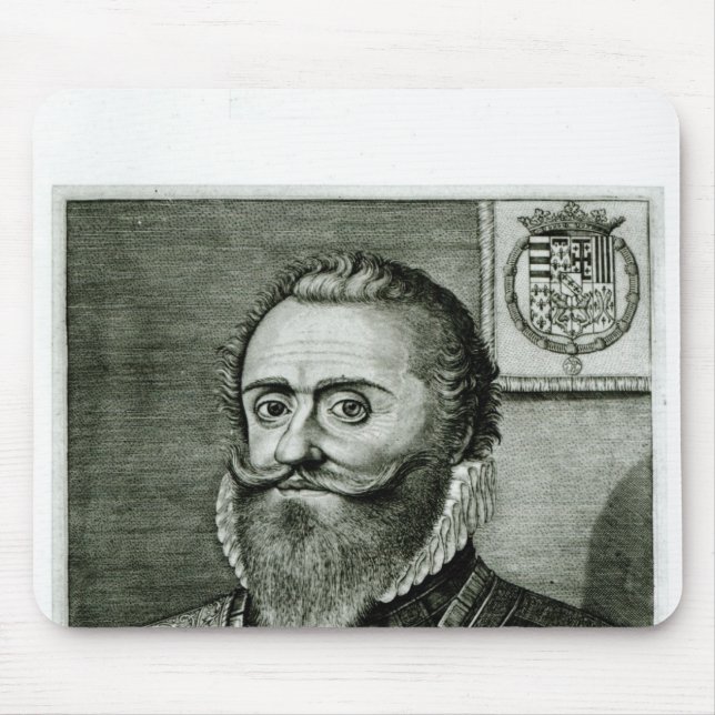 Portrait of Philippe-Emmanuel de Lorraine Mouse Pad (Front)