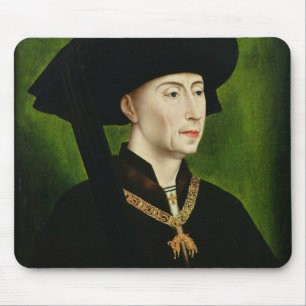 Portrait of Philippe le Bon Duc de Bourgogne Mouse Pad